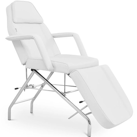 Fotel kosmetyczny do masażu tatuażu SPA MATERA - biały Physa