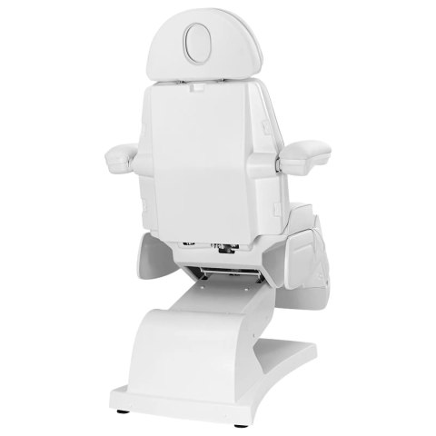 Fotel kosmetyczny do tatuażu masażu spa elektryczny 3 silniki 200 W LATINA - biały Physa