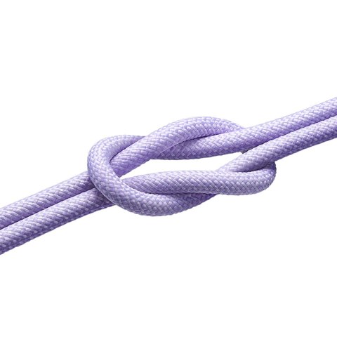 Kabel przewód Explorer z czujnikiem temperatury USB-A USB-C 100W 1m - fioletowy BASEUS