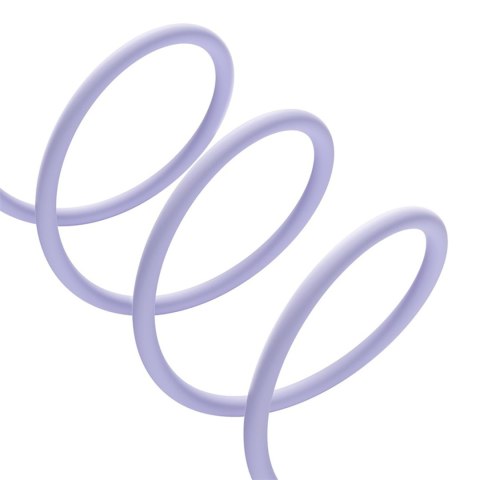 Kabel przewód Pudding USB-A USB-C 100W 2m - fioletowy BASEUS