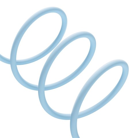 Kabel przewód Pudding USB-A USB-C 100W 2m - niebieski BASEUS