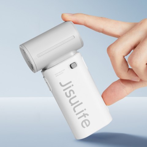 Mini dmuchawa wiatrak wentylator przenośny USB-C 3600mAh - szary Jisulife