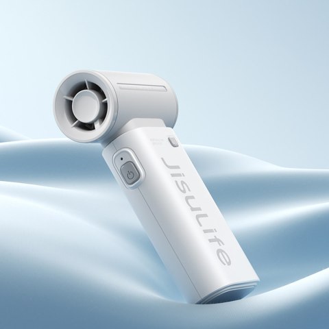 Mini dmuchawa wiatrak wentylator przenośny USB-C 3600mAh - szary Jisulife