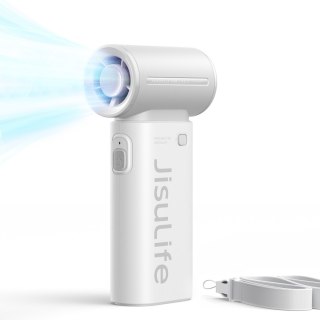 Mini dmuchawa wiatrak wentylator przenośny USB-C 5000mAh - szary Jisulife