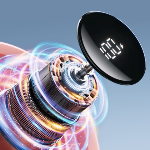 Mini wentylator wiatraczek ręczny USB-C 5000mAh - różowy Jisulife