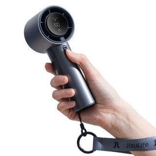 Mini wiatrak wentylator dmuchawa przenośna - 3600mAh - niebieski Jisulife