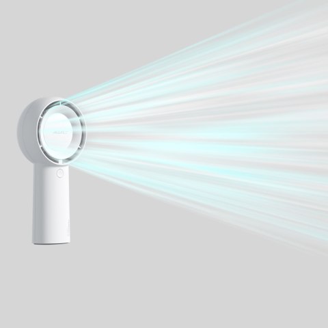 Mini wiatrak wentylator przenośny USB-C 4000mAh - biały Jisulife