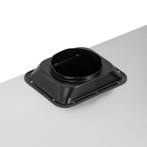 Okap pochłaniacz gastronomiczny z silnikiem oświetleniem STAL 160 cm 1500m3/h 250 W Royal Catering