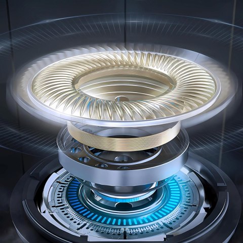 Słuchawki bezprzewodowe U21 TWS ANC ENC Bluetooth - czarne DUDAO