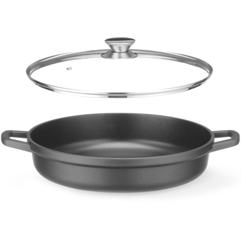 Garnek z pokrywką z powłoką nieprzywierającą 4.3 l 425x332x70 mm Hendi