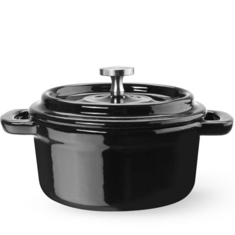 Garnek żeliwny emaliowany owalny 0.27 l 130x100x48 mm Hendi