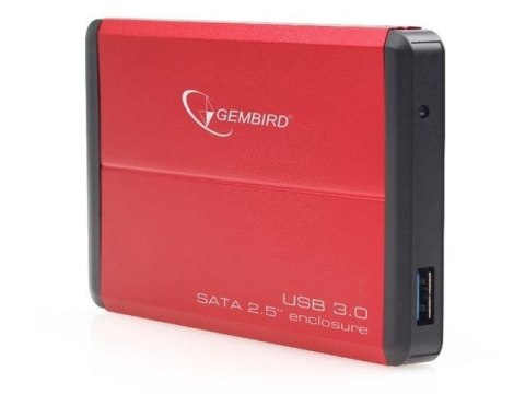 Kieszeń zewnętrzna HDD 2.5'' Sata USB 3.0 Red Gembird