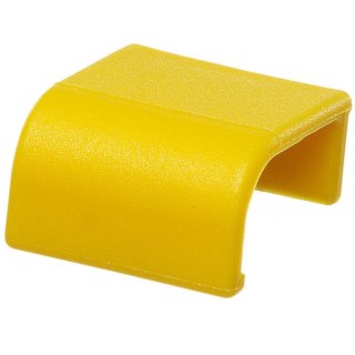 Klipsy do pojemników do żywności HACCP 12 szt. - żółte Hendi