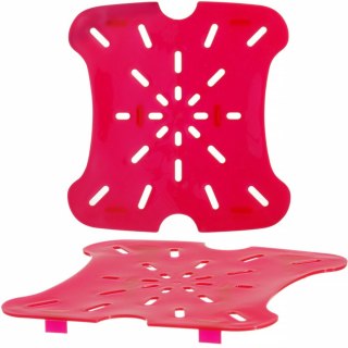 Ociekacz sztuczne dno do pojemników Cambro 5.7 / 7.6 l 187x181x16 mm - czerwony CAMBRO