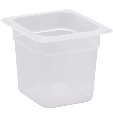 Pojemnik do żywności GN 1/6 2.2 l 162x176x150 mm - przezroczysty CAMBRO