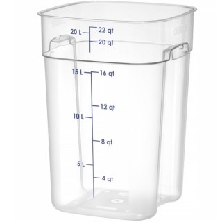 Pojemnik na żywność CamSquares Fresh Pro 20.8 l 289x289x401 mm CAMBRO