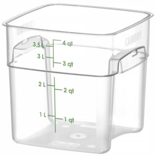 Pojemnik na żywność CamSquares Fresh Pro 3.8 l 191x191x183 mm CAMBRO