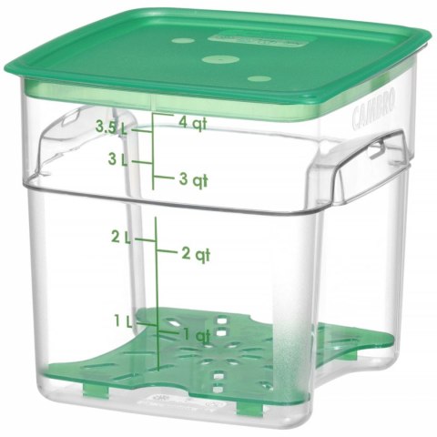 Pojemnik na żywność CamSquares Fresh Pro 3.8 l 191x191x183 mm CAMBRO