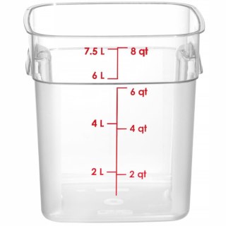 Pojemnik na żywność CamSquares Fresh Pro 7.6 l 229x229x243 mm CAMBRO