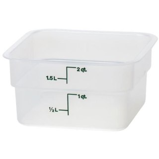 Pojemnik spożywczy CamSquare 17.2 l 256x310x320 mm - transparentny CAMBRO