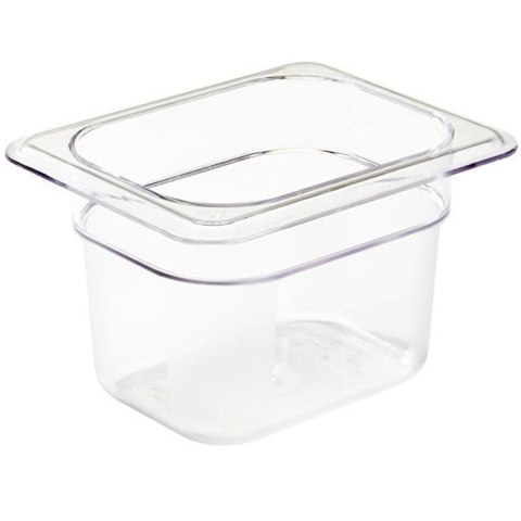 Pojemnik z poliwęglanu GN 1/8 Camwear 1 l 161x132x100 mm CAMBRO