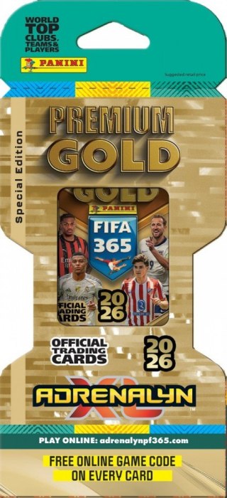 Karty FIFA 365 2026 Blister Gold Panini Kolekcja