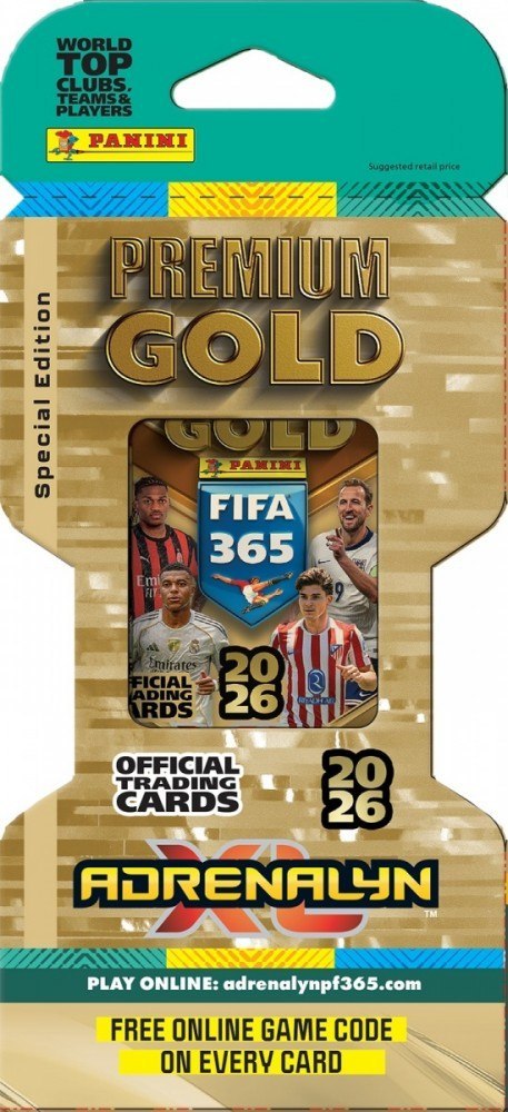 Karty FIFA 365 2026 Blister Gold Panini Kolekcja