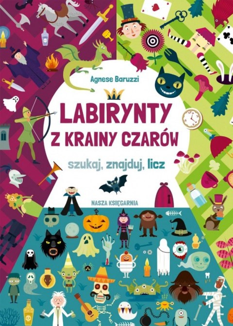 Książeczka Labirynty z Krainy Czarów Nasza księgarnia