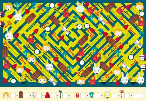 Książeczka Labirynty z Krainy Czarów Nasza księgarnia