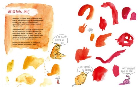 Książeczka Od plamy do obrazka. Nauka kreatywnego rysowania Nasza księgarnia