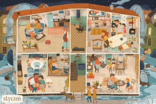 Książeczka Rok w domu Nasza księgarnia