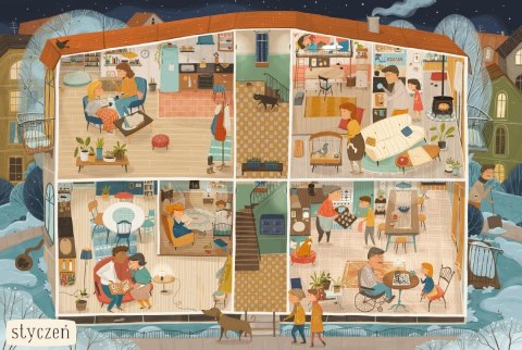 Książeczka Rok w domu Nasza księgarnia