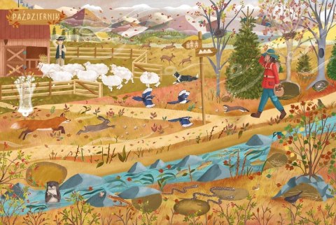 Książeczka Rok w górach Nasza księgarnia