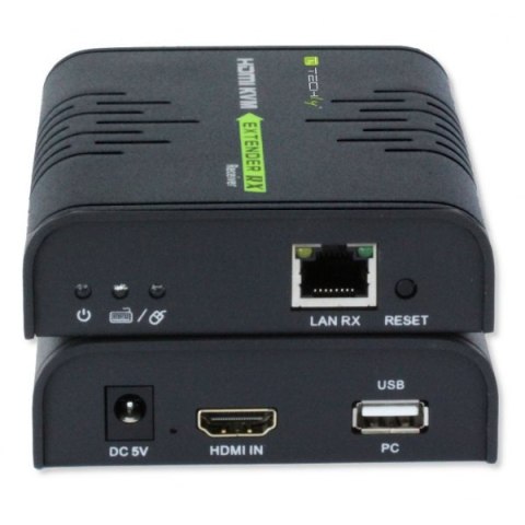 Extender HDMI + USB po skrętce Cat.5/5e/6 120m Techly