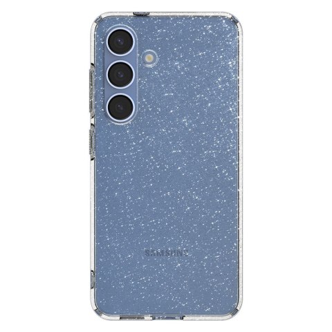 Etui na Samsung Galaxy S25 Liquid Crystal - brokatowo przezroczyste SPIGEN