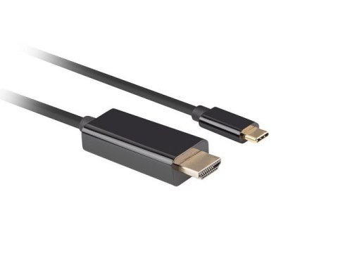 Kabel USB-C(M)->HDMI(M) 4K 60HZ 3M czarny Lanberg