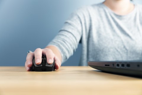 Mysz bezprzewodowa ZAYA czarna Trust