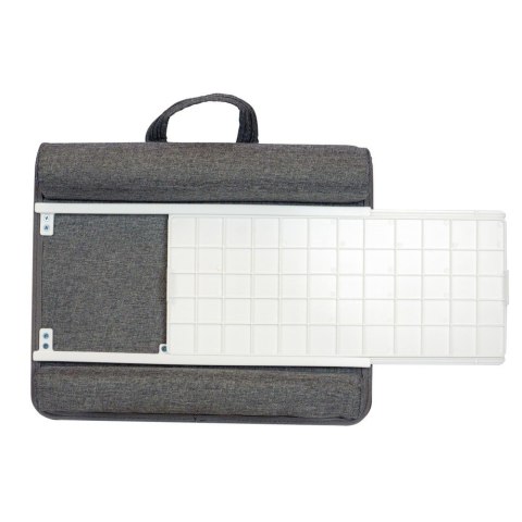 Podstawka pod laptop na kolana miękka wyściółka, wysuwana półka na mysz 410x335mm Techly