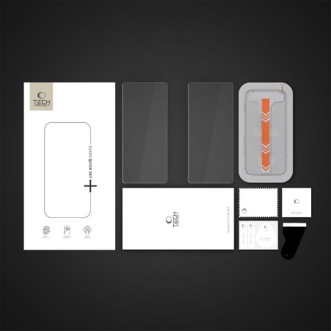 Szkło hartowane na Samsung Galaxy S25 Ultra Quick Set+ - przezroczyste Tech-Protect