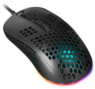 Mysz gamingowa przewodowa SHEPARD GM-620L 12800 dpi 7P RGB Defender