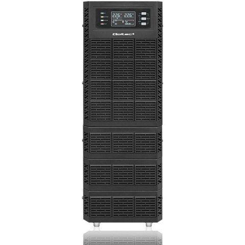 Zasilacz awaryjny UPS 6kVA | 6000W | Power Factor 1.0 | LCD | EPO| USB | On line Qoltec