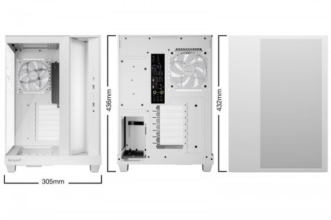 Obudowa Light Base 500 LX White Be quiet!