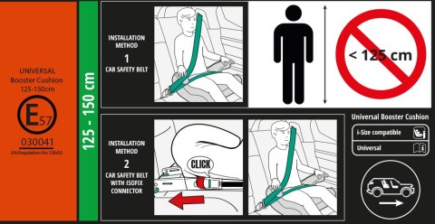SIEDZISKO SAMOCHODOWE ISOFIX SPIDER-MAN