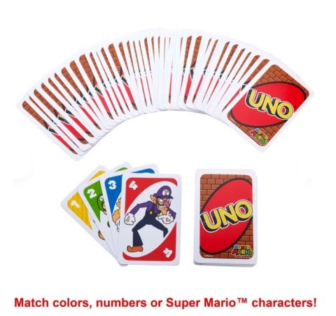 Gra Uno Super Mario Mattel