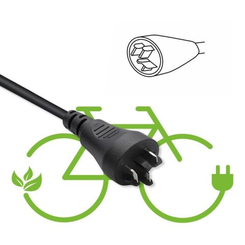 Ładowarka Pro do roweru Bosch 36V | 42V | 2A | Bosch plug | wodoodporna + kabel zasilający Qoltec