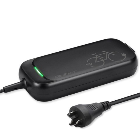 Ładowarka Pro do roweru Bosch 36V | 42V | 2A | Bosch plug | wodoodporna + kabel zasilający Qoltec