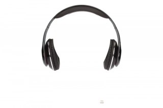 Słuchawki stereo z mikrofonem, 4pin mini jack AUDIOFEEL2 BLACK Rebeltec