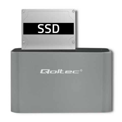 Stacja dokująca dysków HDD/SSD | 2.5"/3.5" SATA | USB 3.0 Qoltec