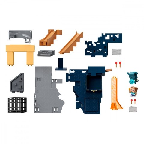 Zestaw figurek Minecraft Mini Mode Przywołanie Nadzorcy Mattel