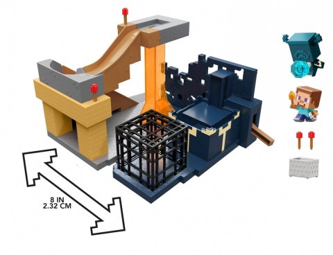 Zestaw figurek Minecraft Mini Mode Przywołanie Nadzorcy Mattel